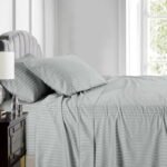 juego de sabanas gris claro