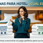 sábanas para hotel