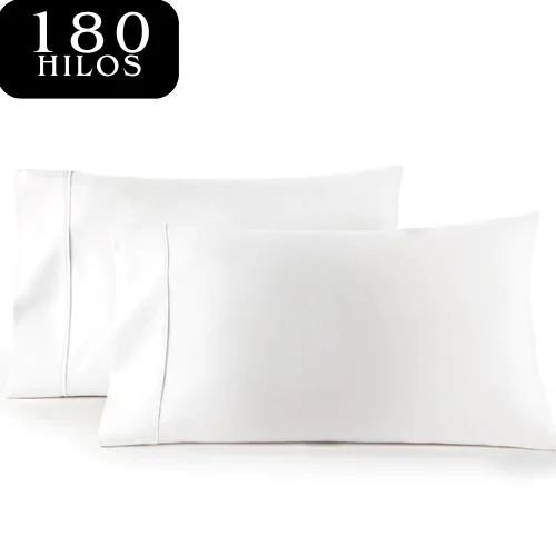 fundas de almohada 180 hilos