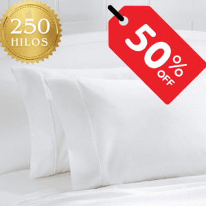 fundas de almohada 250 hilos