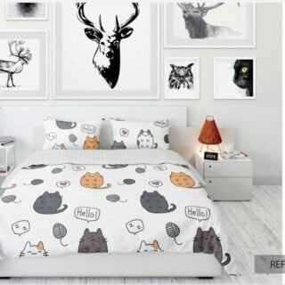 JUEGO DE SABANAS CATS