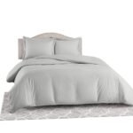 duvet cover gris plata
