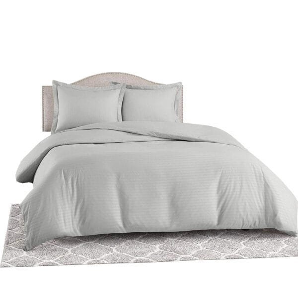 duvet cover gris plata