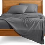 Juego de sabanas Gris oscuro unicolor utrasoft