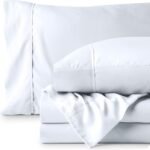 Juego de sabanas Blanco unicolor liso