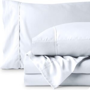 Juego de sabanas Blanco unicolor liso