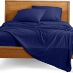 JUEGO DE SABANAS AZUL OSCURO MA