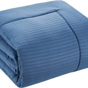 Edredón Plumón Azul Petróleo