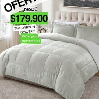 edredon ovejero sherpa plata