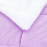 Edredón Ovejero Piel de Conejo Lila