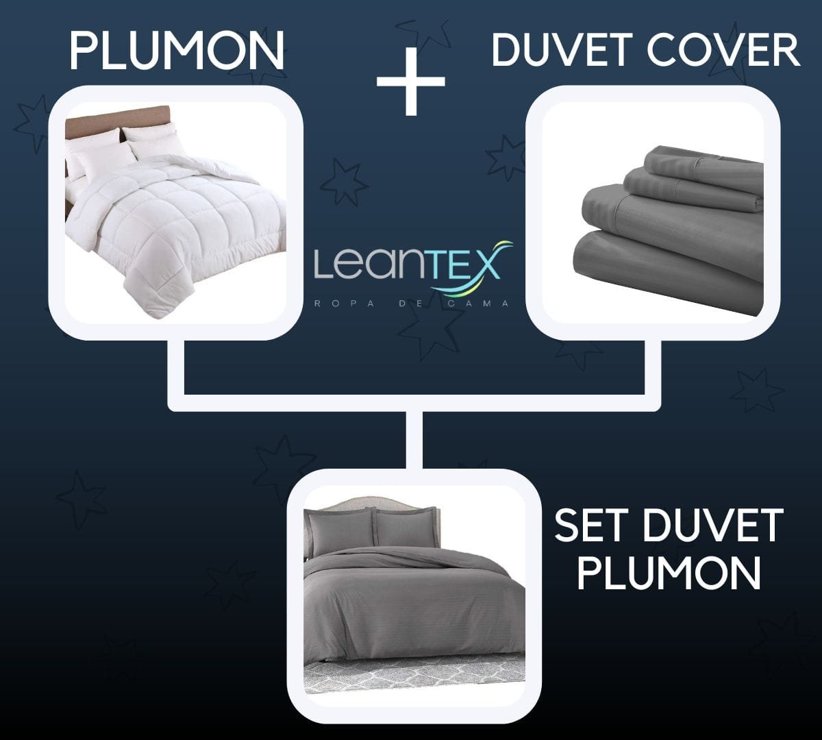 combo duvet mas plumon