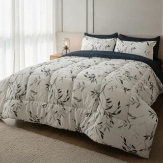 Combo Duvet más Plumón Estampado Loto