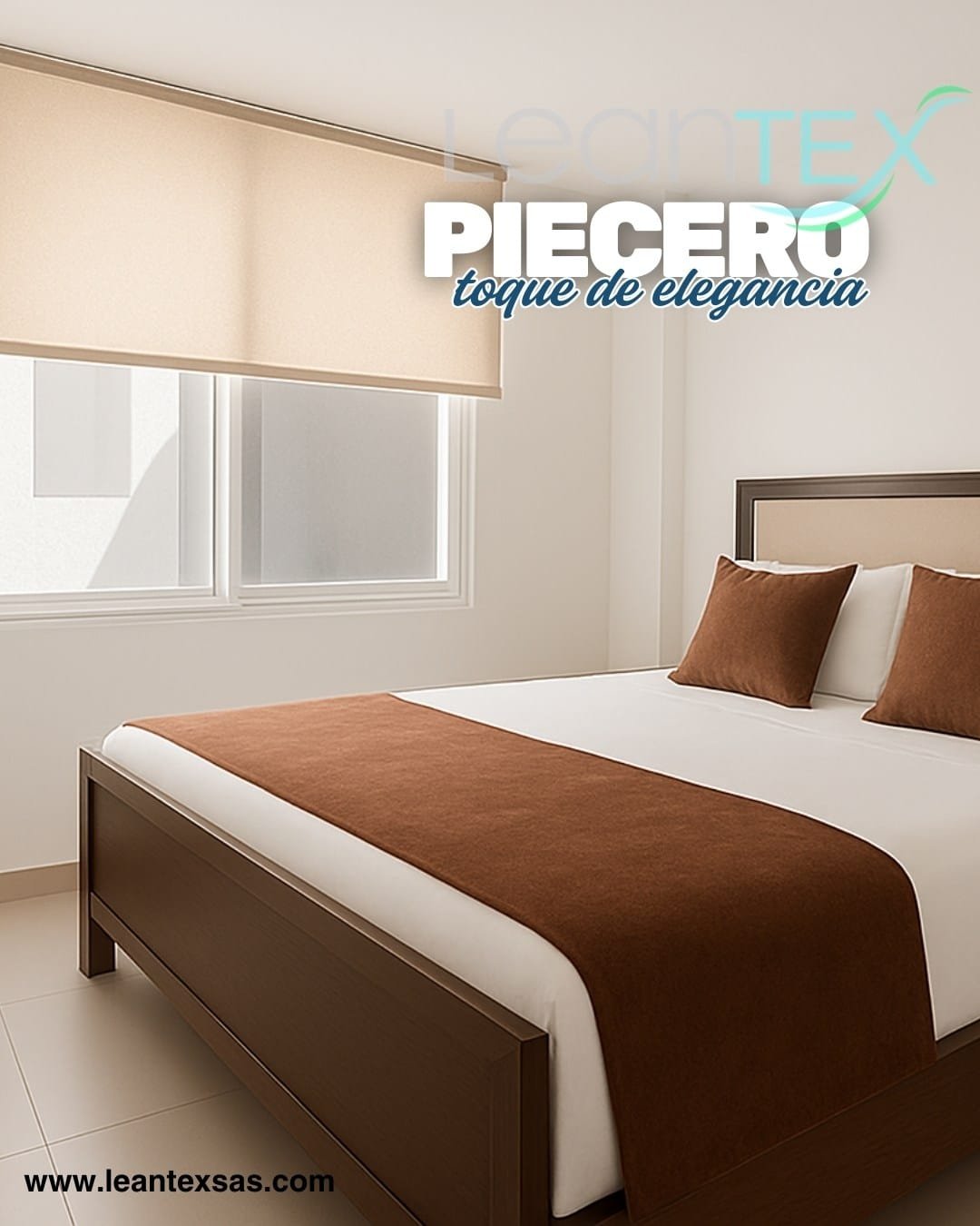 Piecero Decorativo Para Cama