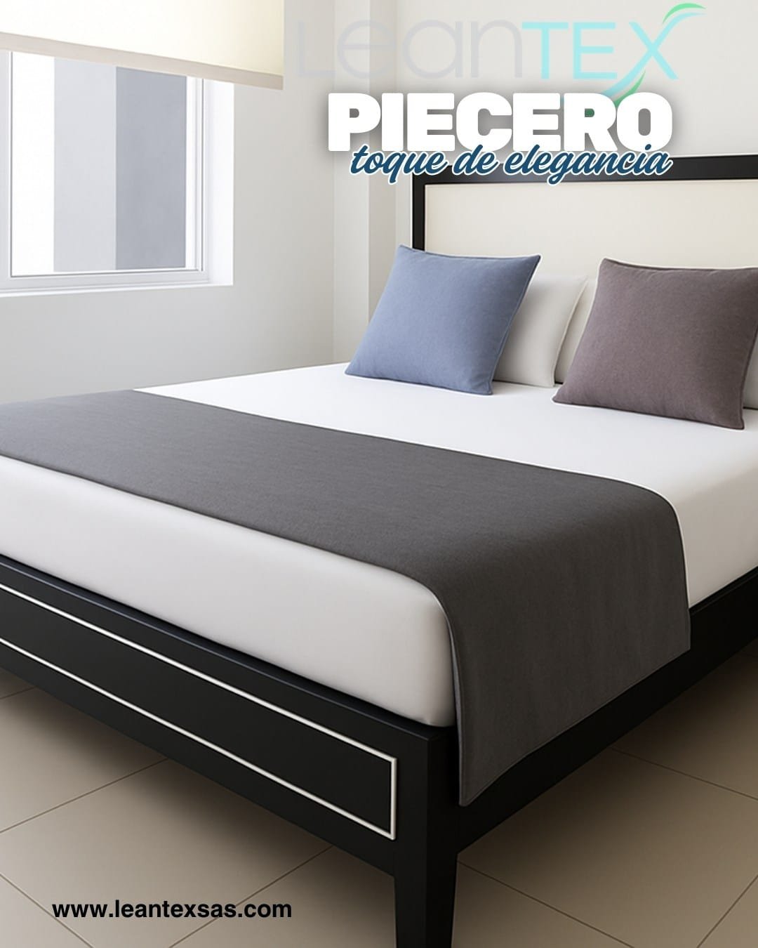 Piecero Decorativo Para Cama