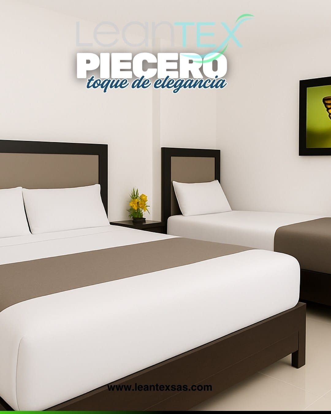 Piecero Decorativo Para Cama