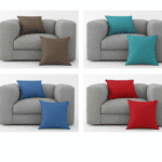 COJÍN DECORATIVO UNICOLOR