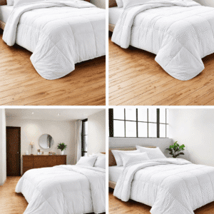 Colcha Comforter Doble Blanco 