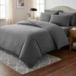duvet mas plumon Rayas Gris Oscuro