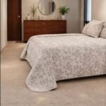 Colcha Matelassé Rama Beige