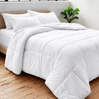 Colcha Comforter Doble Blanco 
