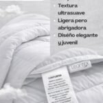 Colcha Comforter Doble Blanco
