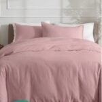 Combo Duvet más Plumón unicolor Liso Palo De Rosa