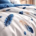 Combo Duvet más Plumón Estampado Plumas