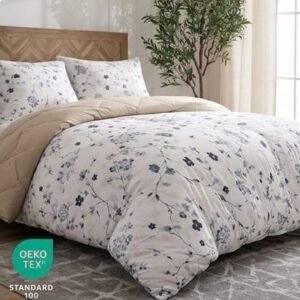 Combo Duvet más Plumón Estampado lirio