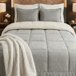 EDREDON OVEJERO GRIS PLATA