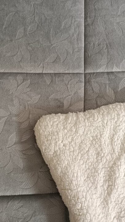 EDREDON OVEJERO GRIS PLATA